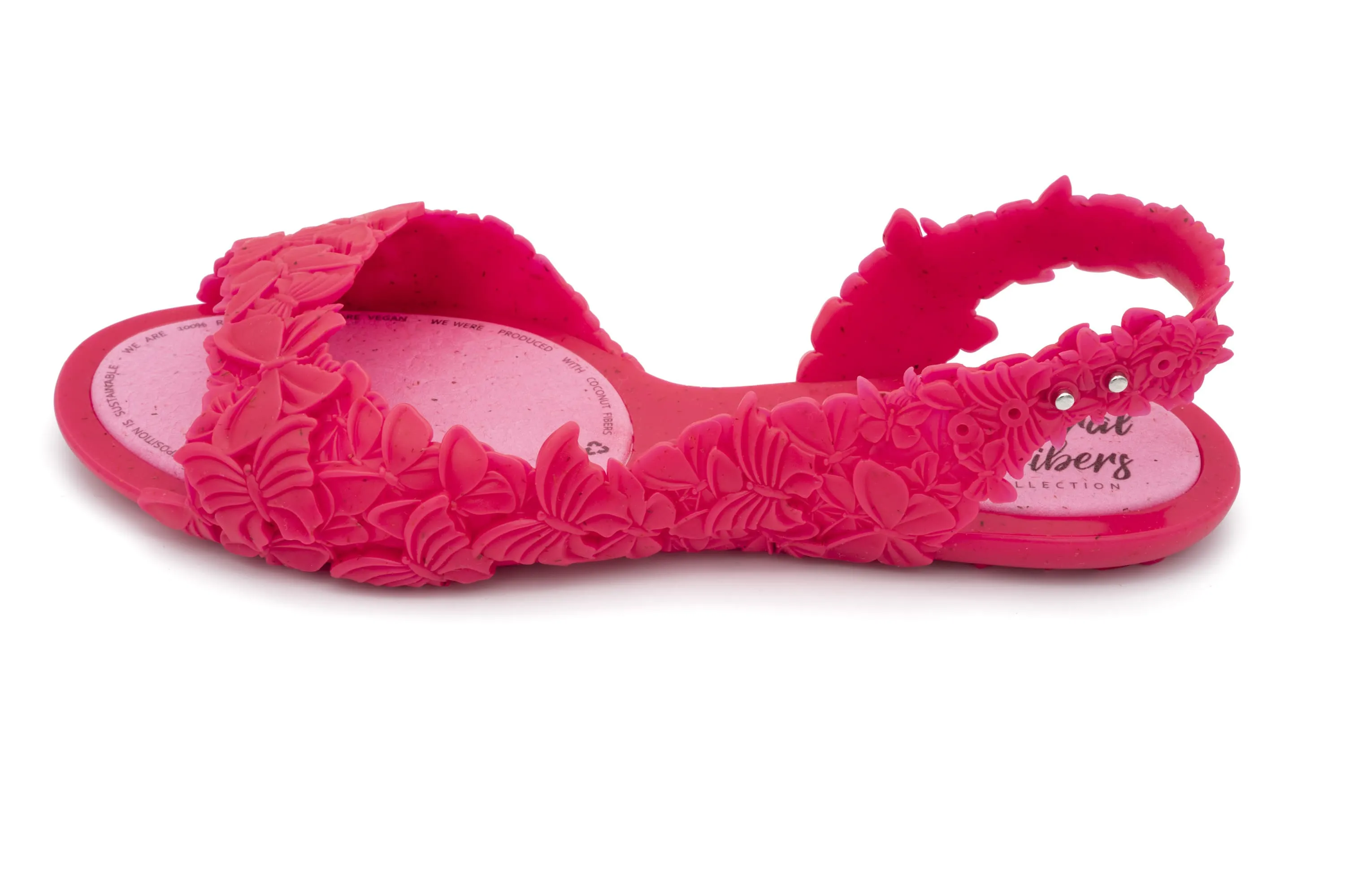 Textured sole Butterfly Pink Shoes