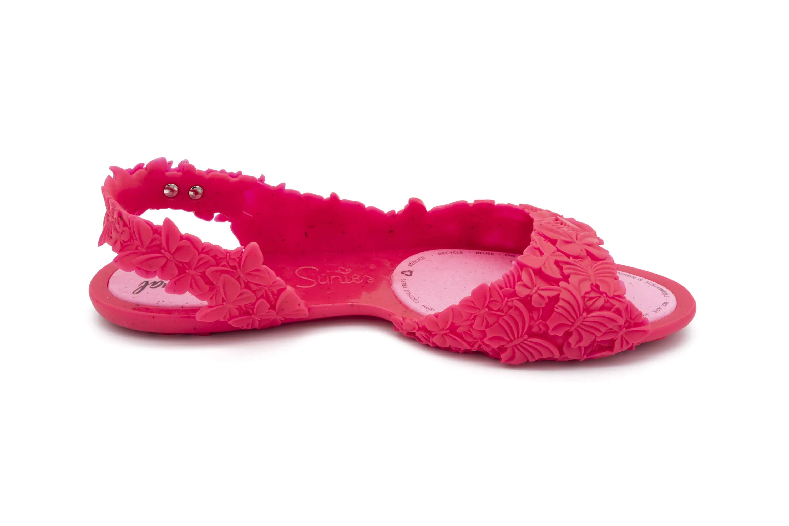Textured sole Butterfly Pink Shoes