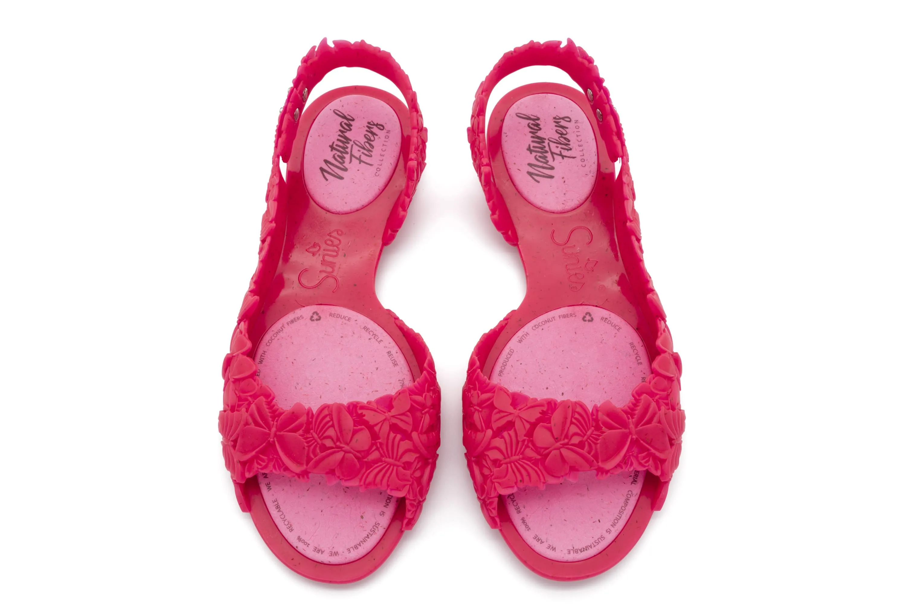 Textured sole Butterfly Pink Shoes