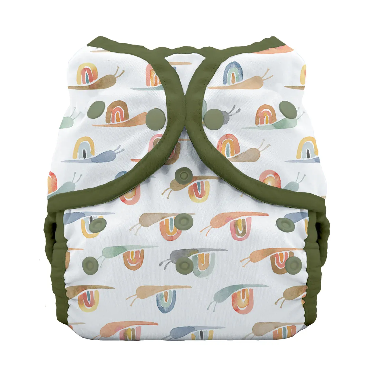 Thirsties - Rainbow Snails - Duo Wrap, Snap