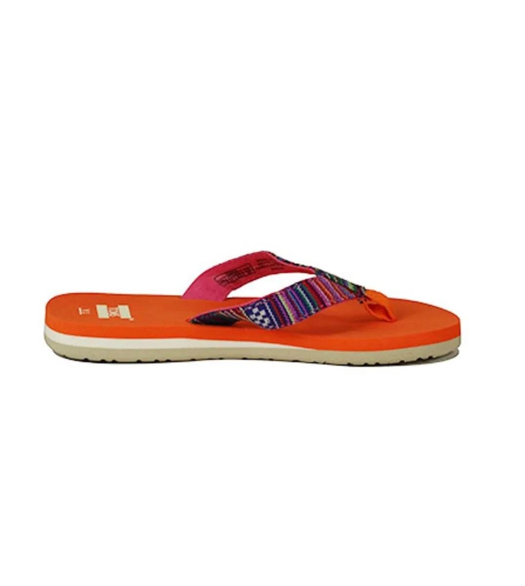 Toms for Kids: Verano Red Woven Textile
