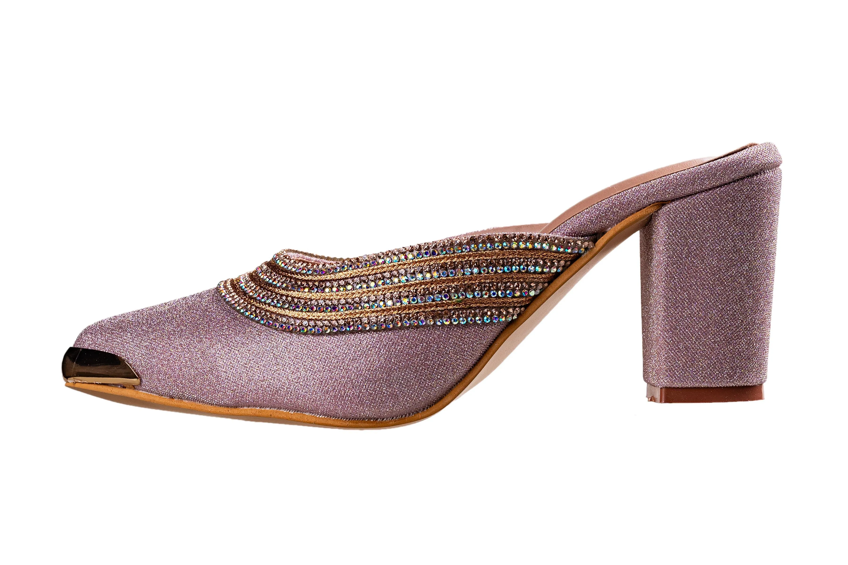 Trendz Ladies Light Pink Wedding Chappal