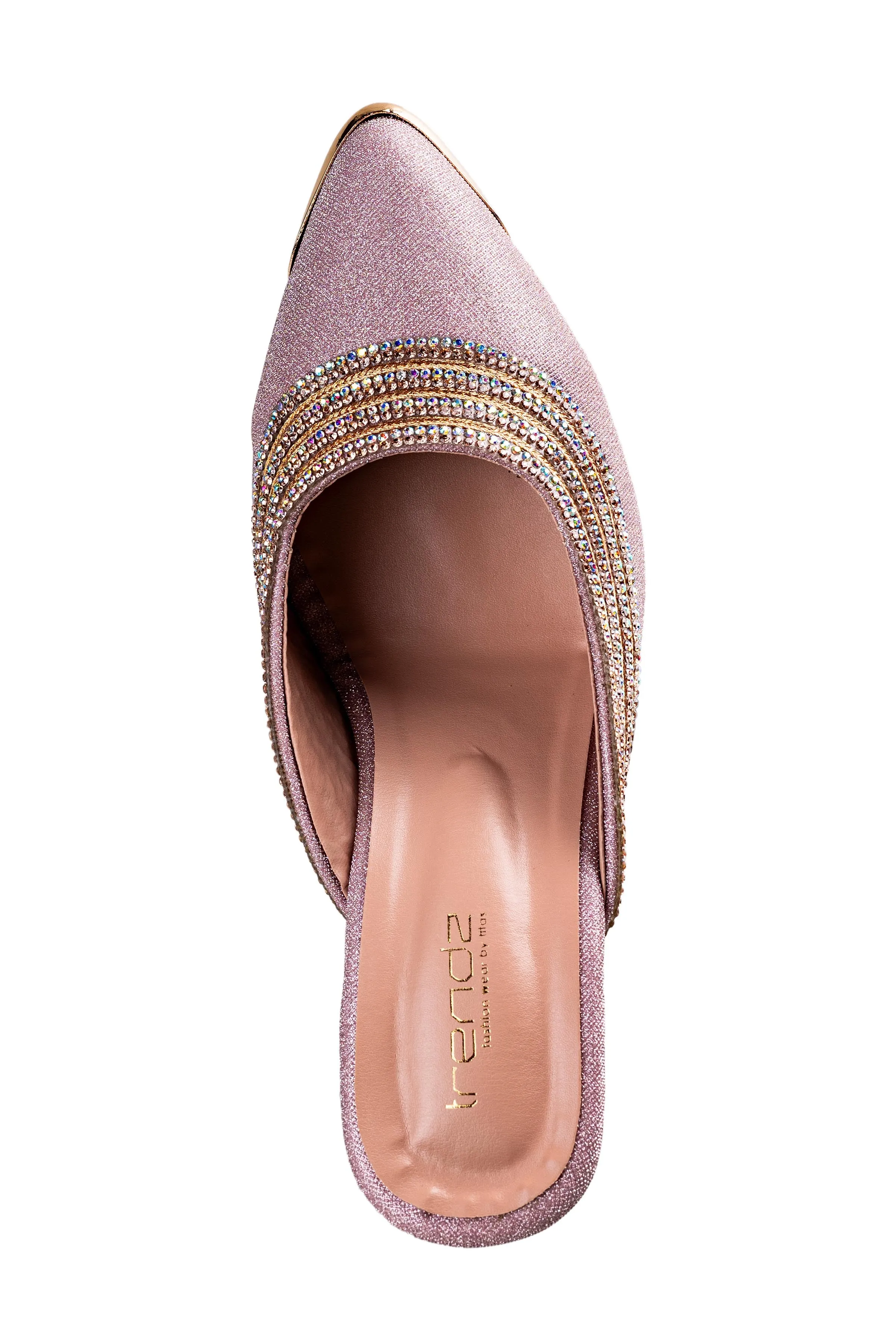 Trendz Ladies Light Pink Wedding Chappal
