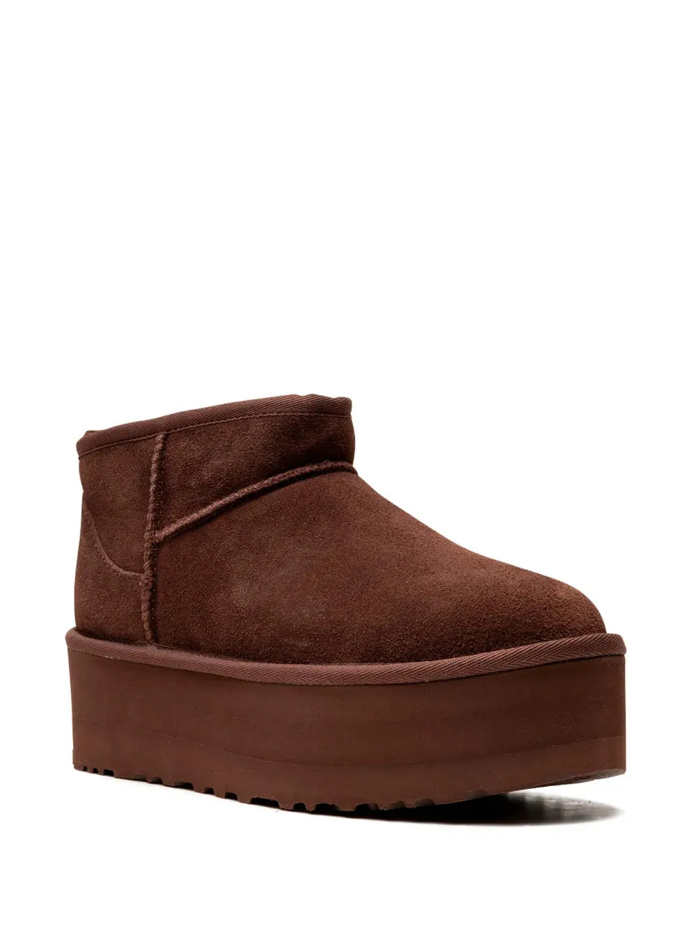 UGG Classic Ultra Mini Platform "Burnt Cedar" boots