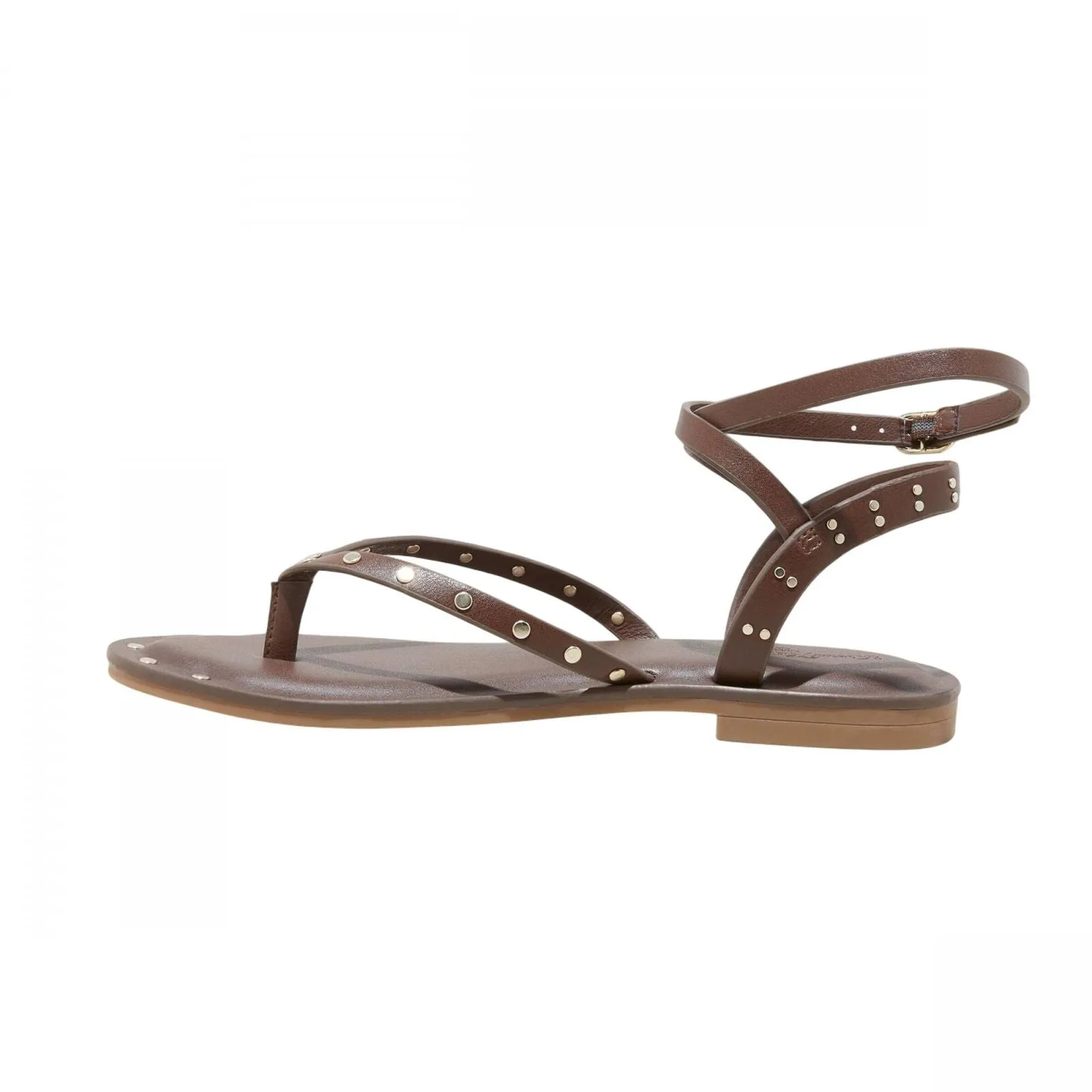 Universal Thread Womens Nikki Studded Thong Sandals 89998544 Brown 11M