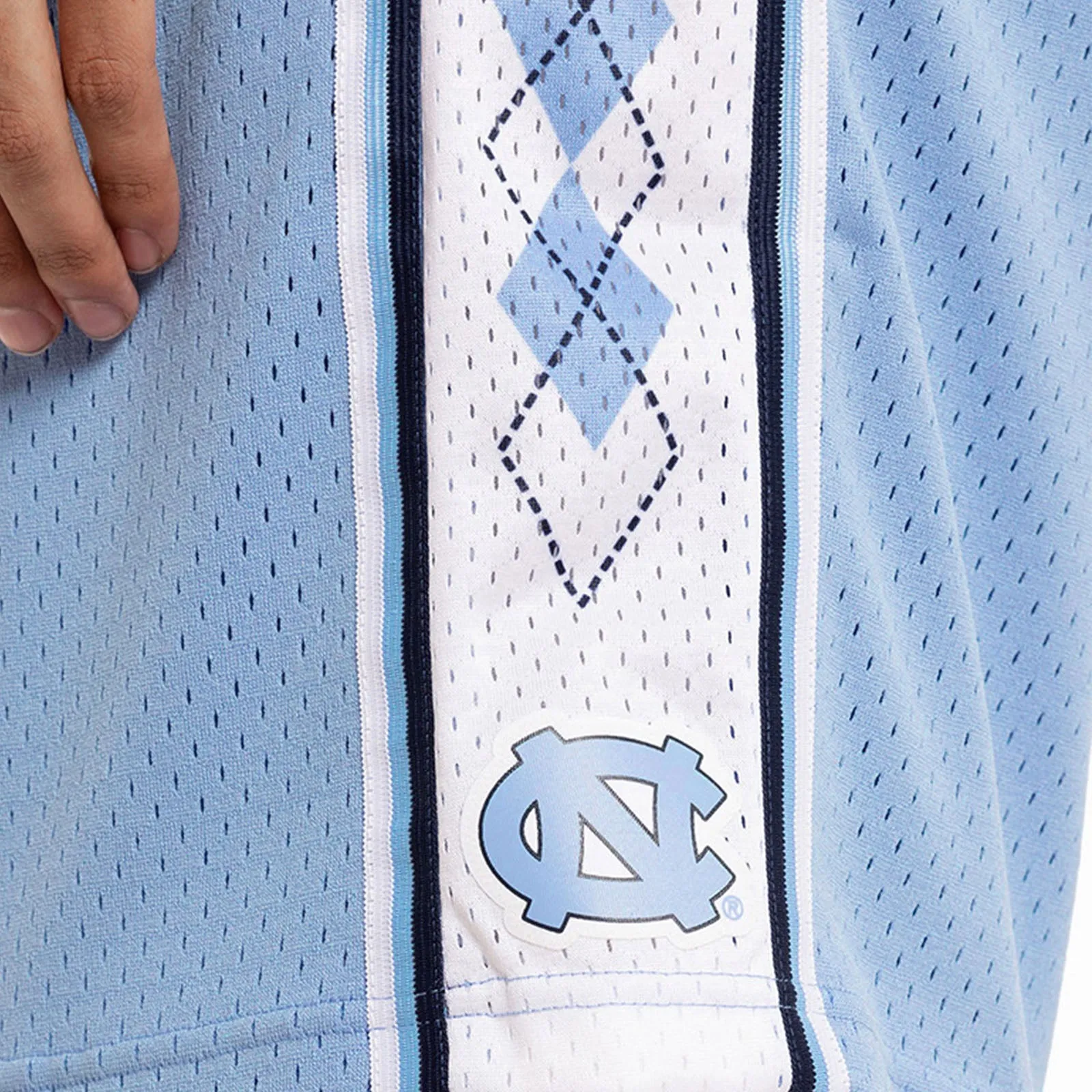 University of North Carolina Tar Heels 08-09 HWC Swingman Shorts - Light Blue