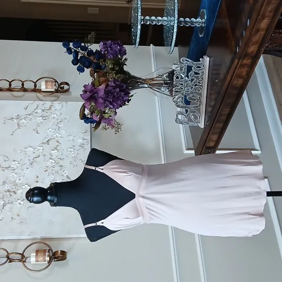 Victoria's Secret Super Soft Nude Slip Mini Dress Nightie. Size S