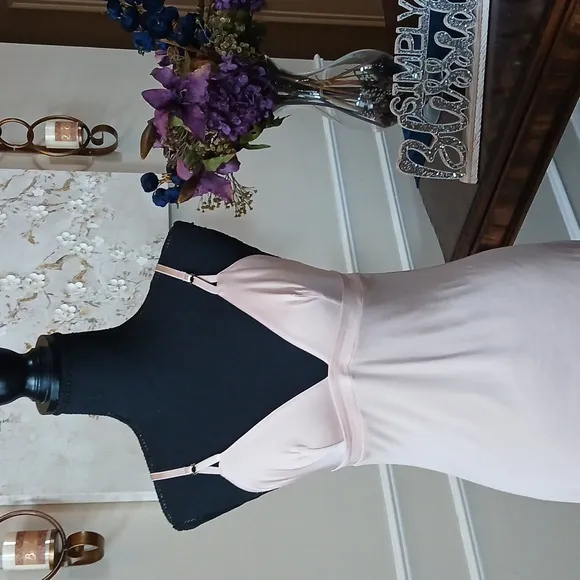 Victoria's Secret Super Soft Nude Slip Mini Dress Nightie. Size S