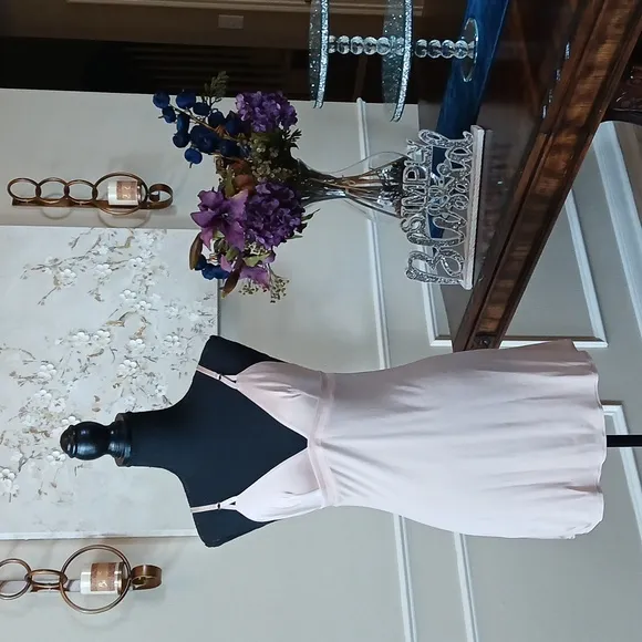 Victoria's Secret Super Soft Nude Slip Mini Dress Nightie. Size S