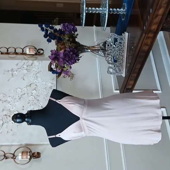 Victoria's Secret Super Soft Nude Slip Mini Dress Nightie. Size S