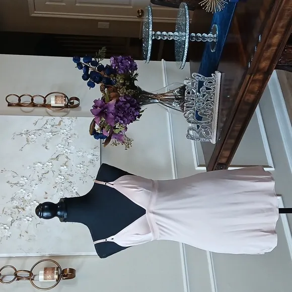 Victoria's Secret Super Soft Nude Slip Mini Dress Nightie. Size S