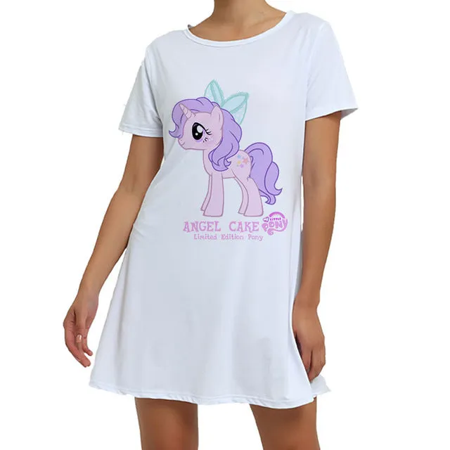 White Unicorn Sleepwear
