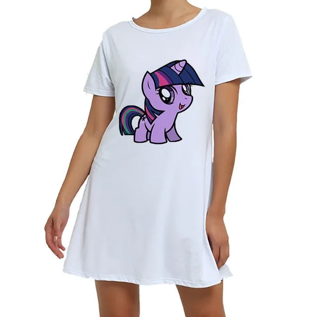 White Unicorn Sleepwear