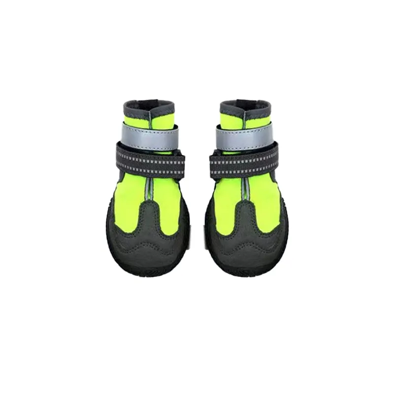 Winter Warm Boots Indoor Wear-Resistant Puppy Shoes(4pcs)