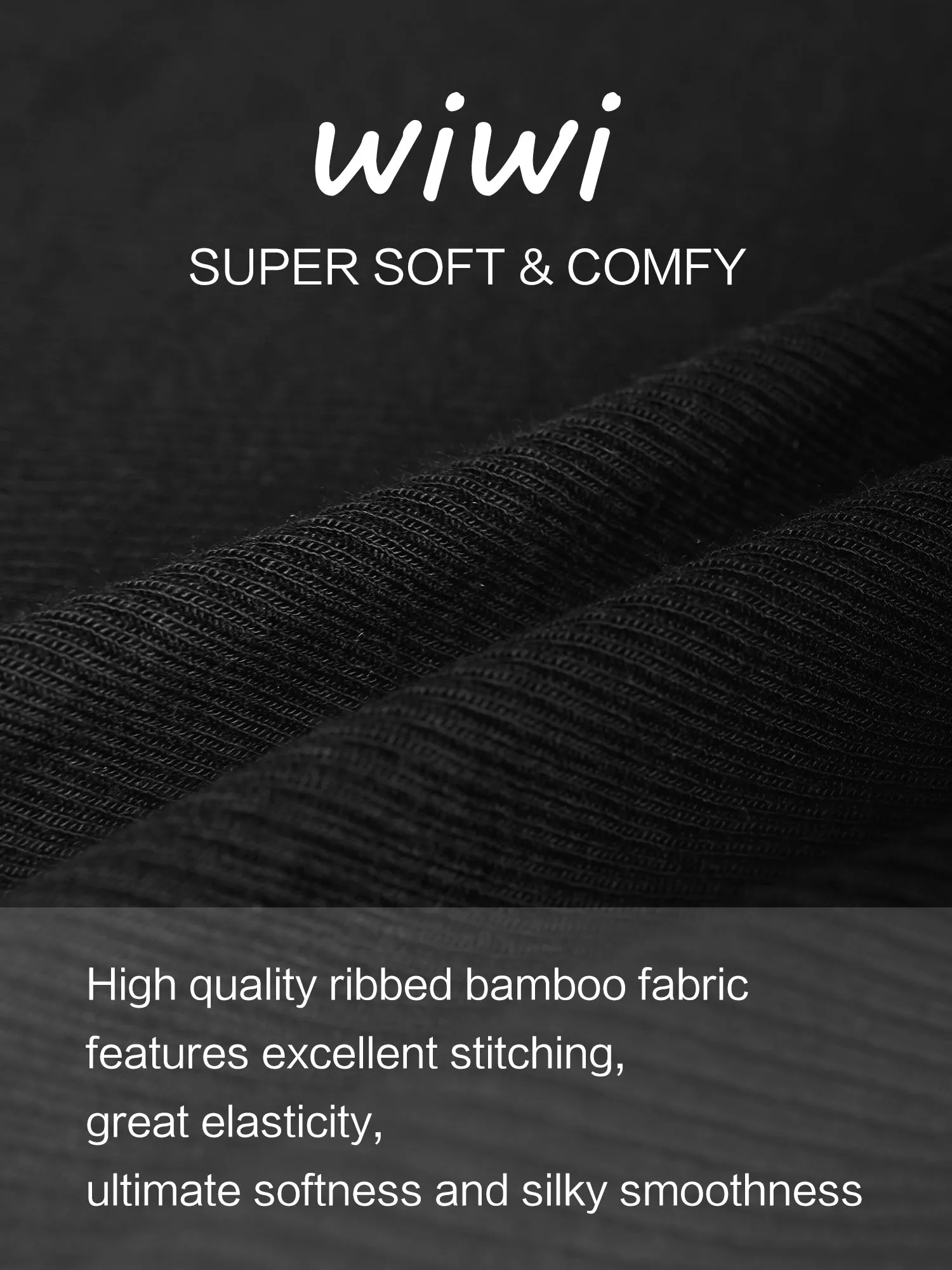 WiWi Bamboo Nightgown for Women Tank Sleeveless Sleepwear
