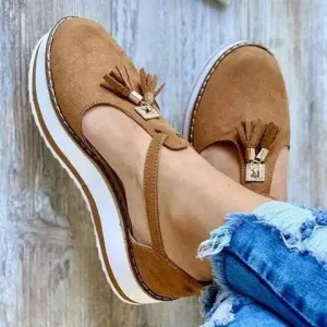 Women Flat Thick Sole Platform Sandals
