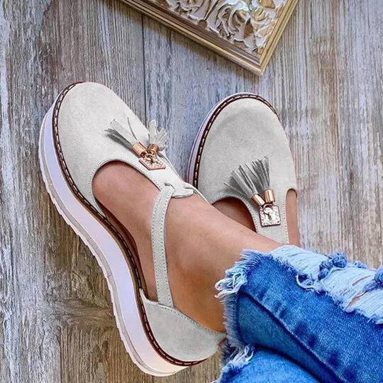 Women Flat Thick Sole Platform Sandals
