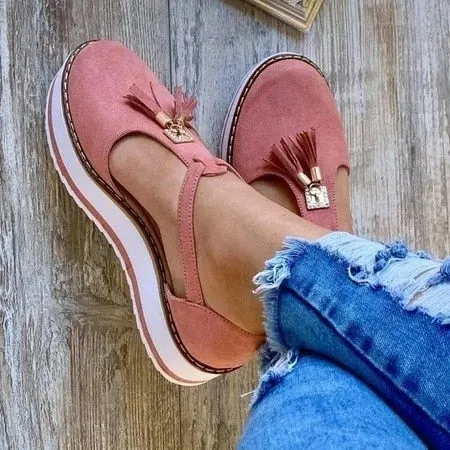 Women Flat Thick Sole Platform Sandals