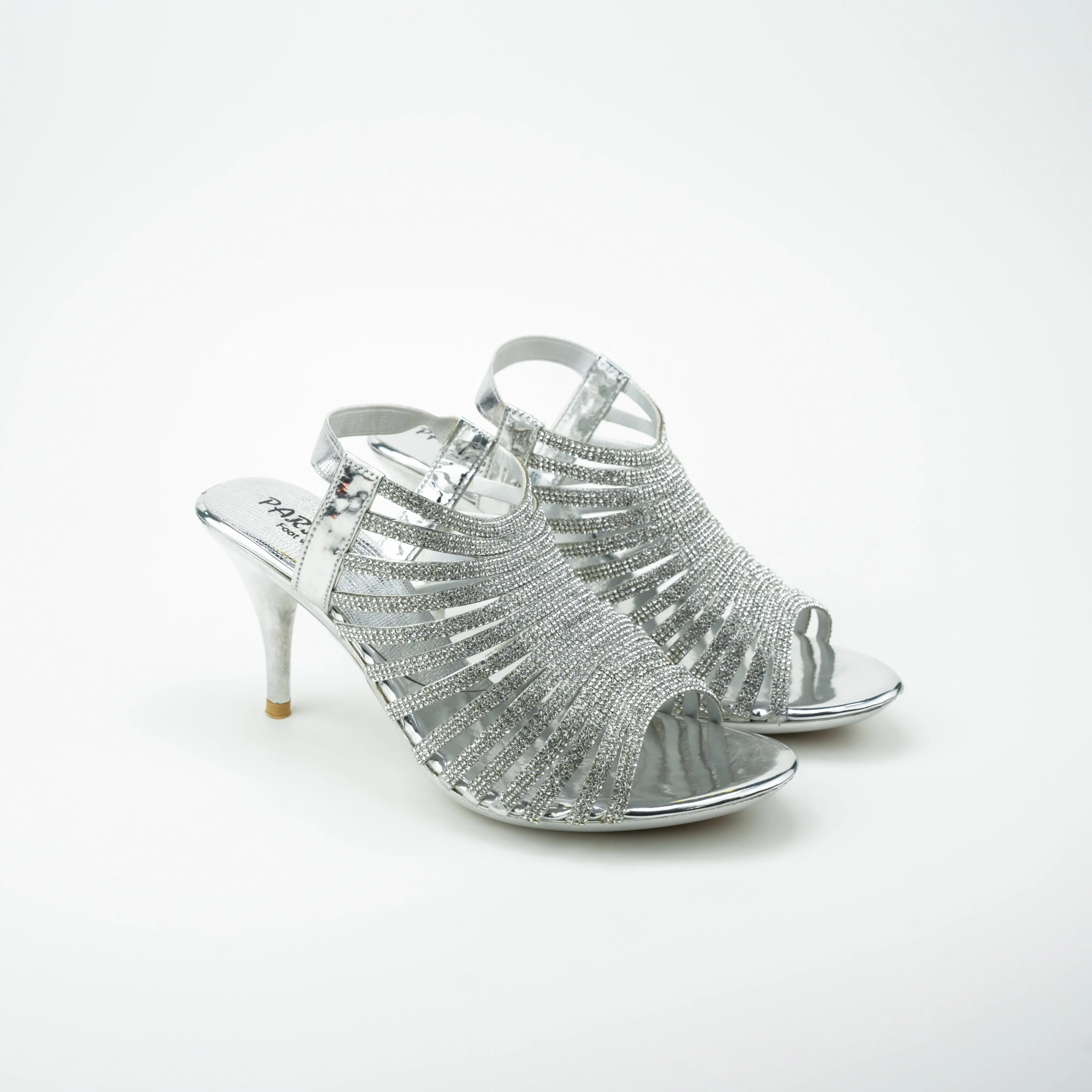 WOMEN HEELS SANDAL (GOLDEN)