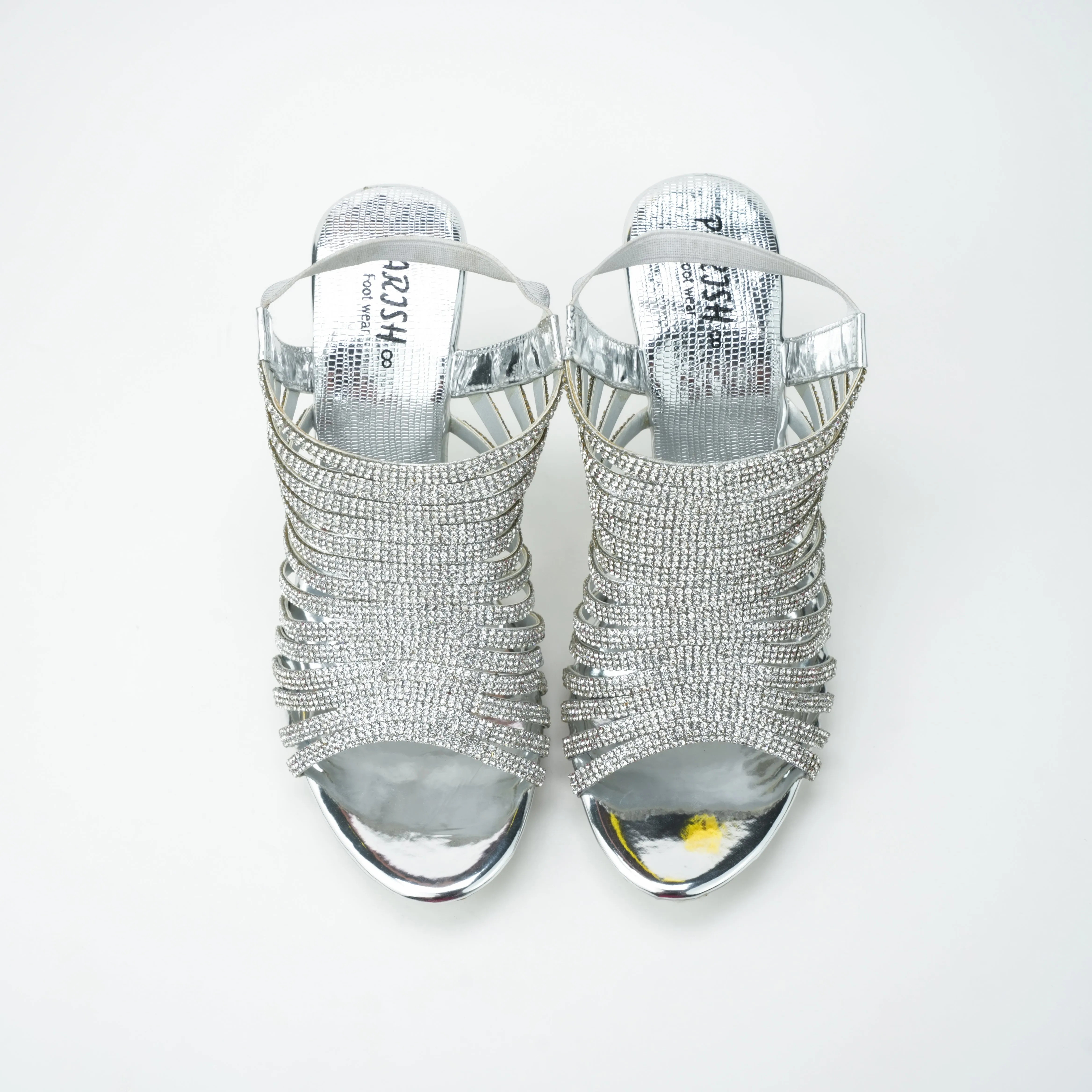 WOMEN HEELS SANDAL (GOLDEN)