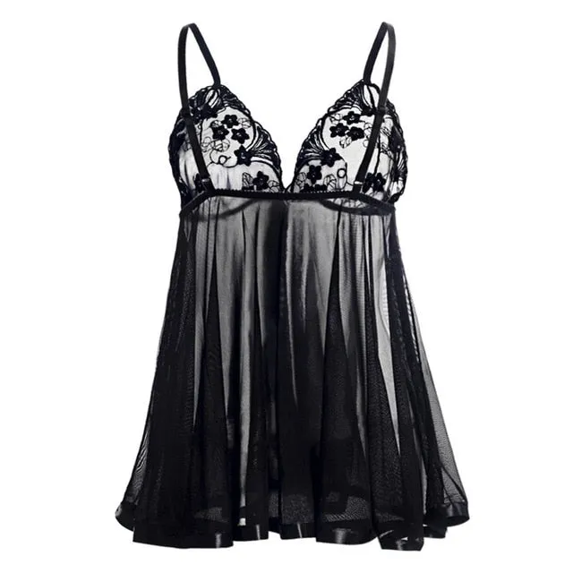 Women Nightwear  Nightgown Large Size Sling  Female Sleepwear Night Dress