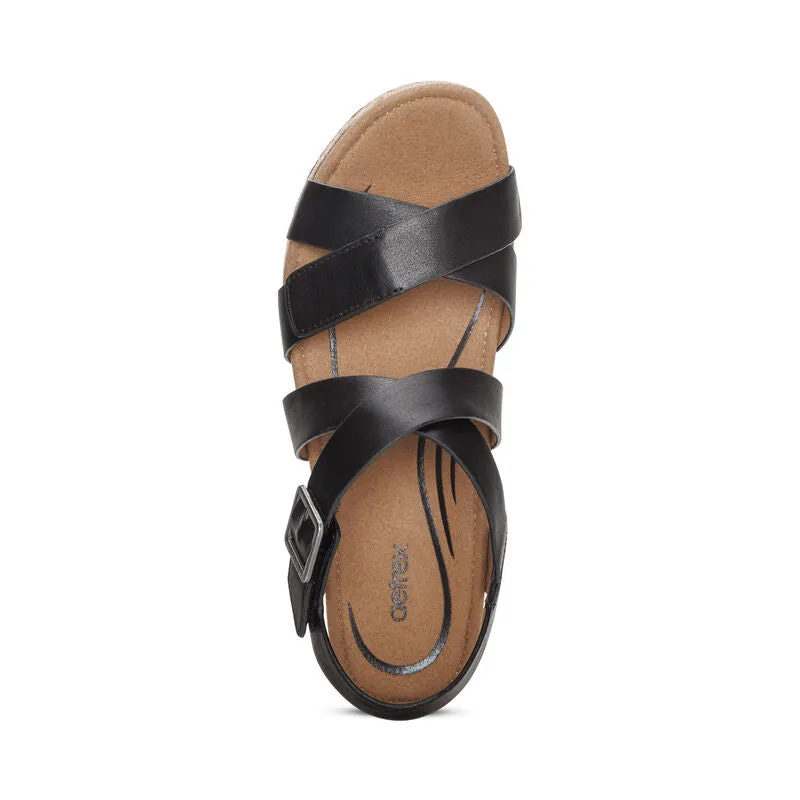 Women's Aetrex Anna EW780W Color:  Black