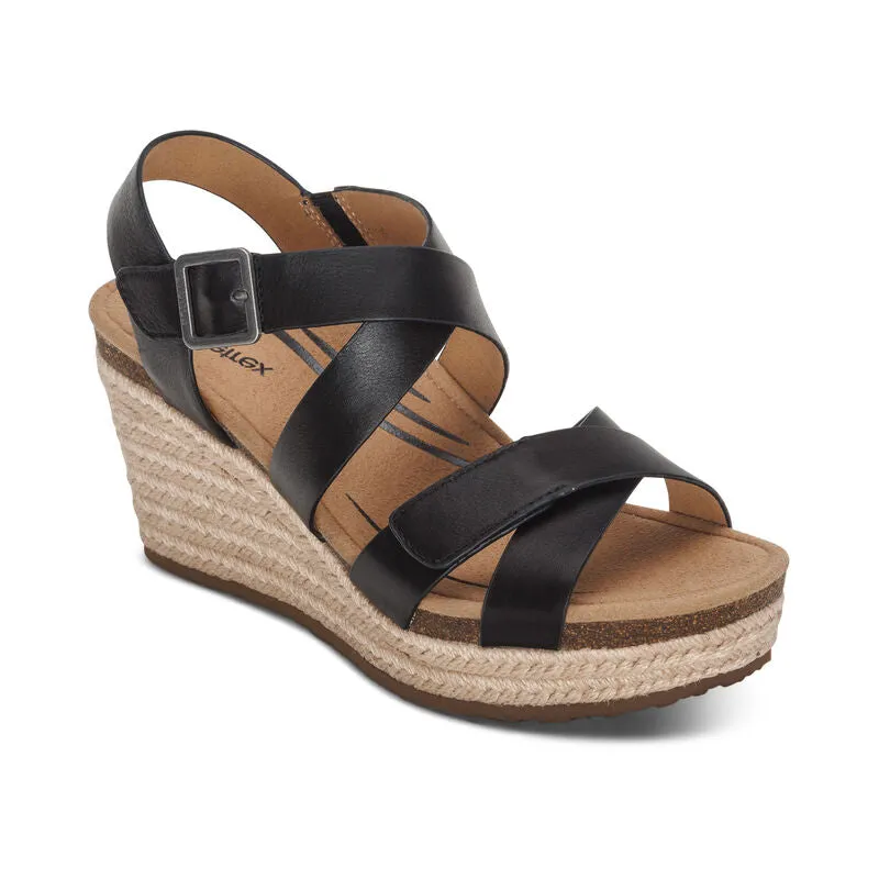 Women's Aetrex Anna EW780W Color:  Black