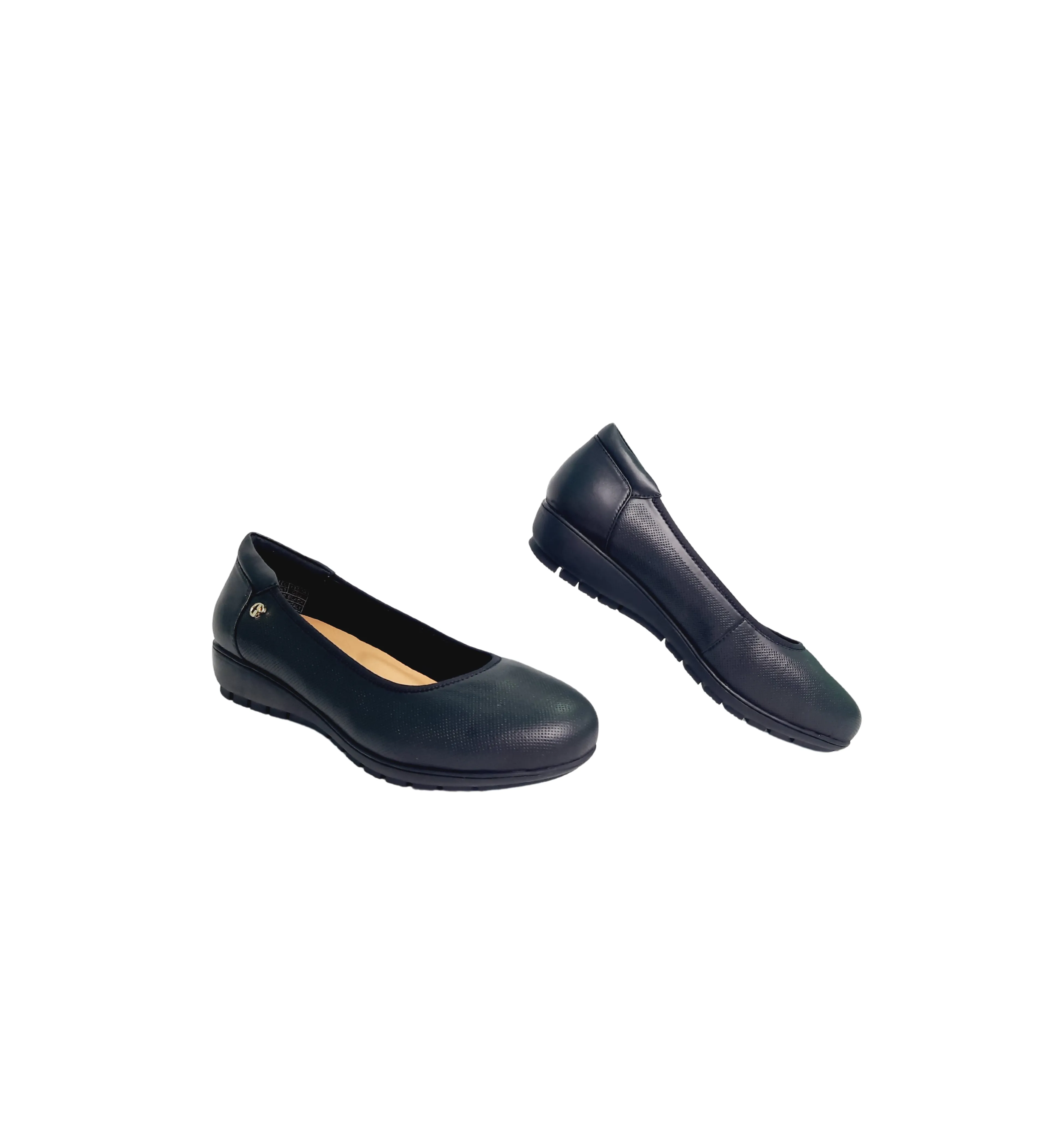 Womens Breathable Leather Flats