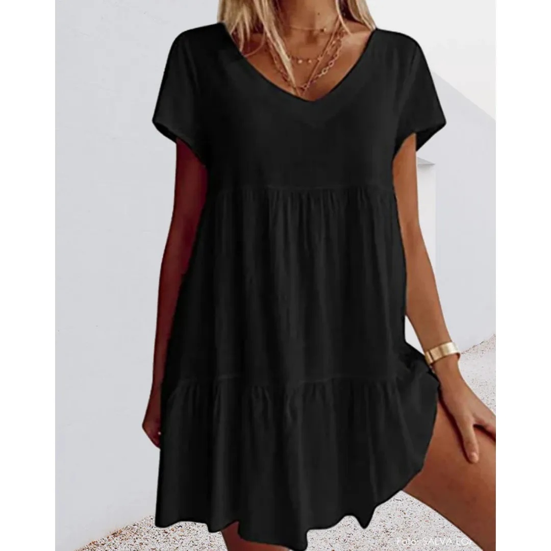 Women's Casual Summer Smock Dress | Mini