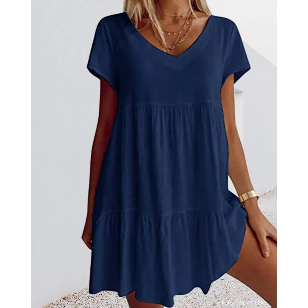 Women's Casual Summer Smock Dress | Mini