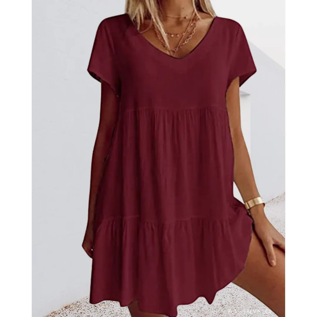 Women's Casual Summer Smock Dress | Mini