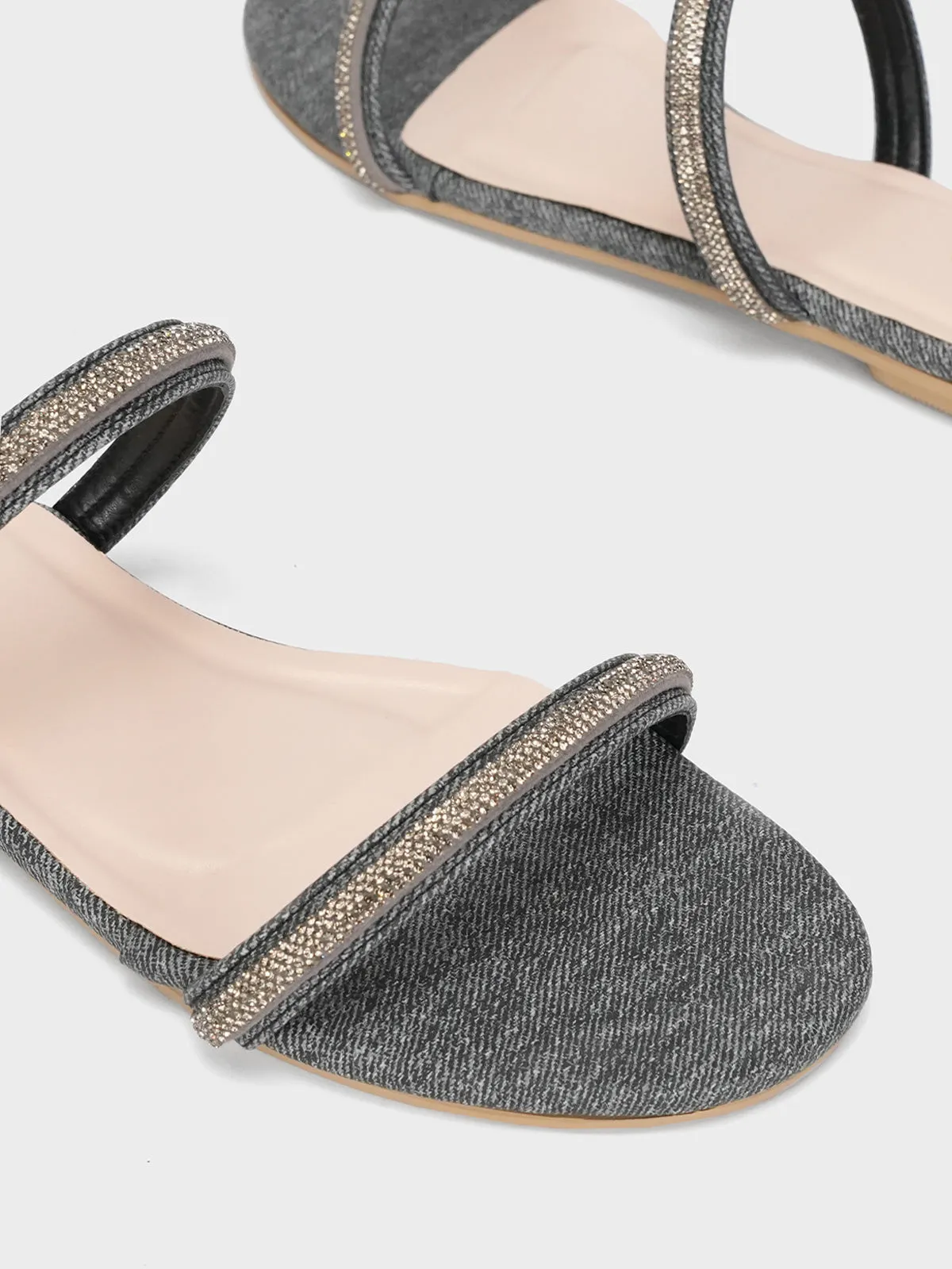 Women's "GLAUCIO" Strappy Open Toe Slippers