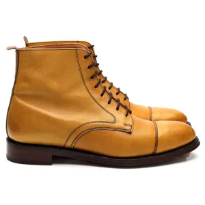 Women's 'Sadie' Light Tan Leather Boots UK 5 D