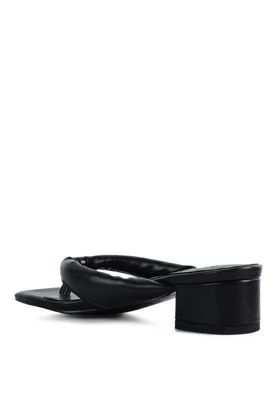 Women's Shoes Memestar Low Heel Thong Sandals