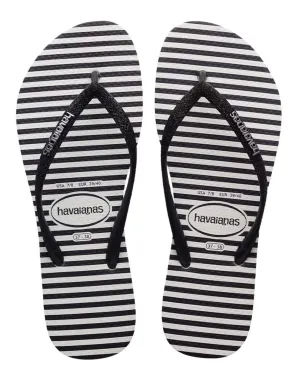 Womens Slim Glitter Stripes