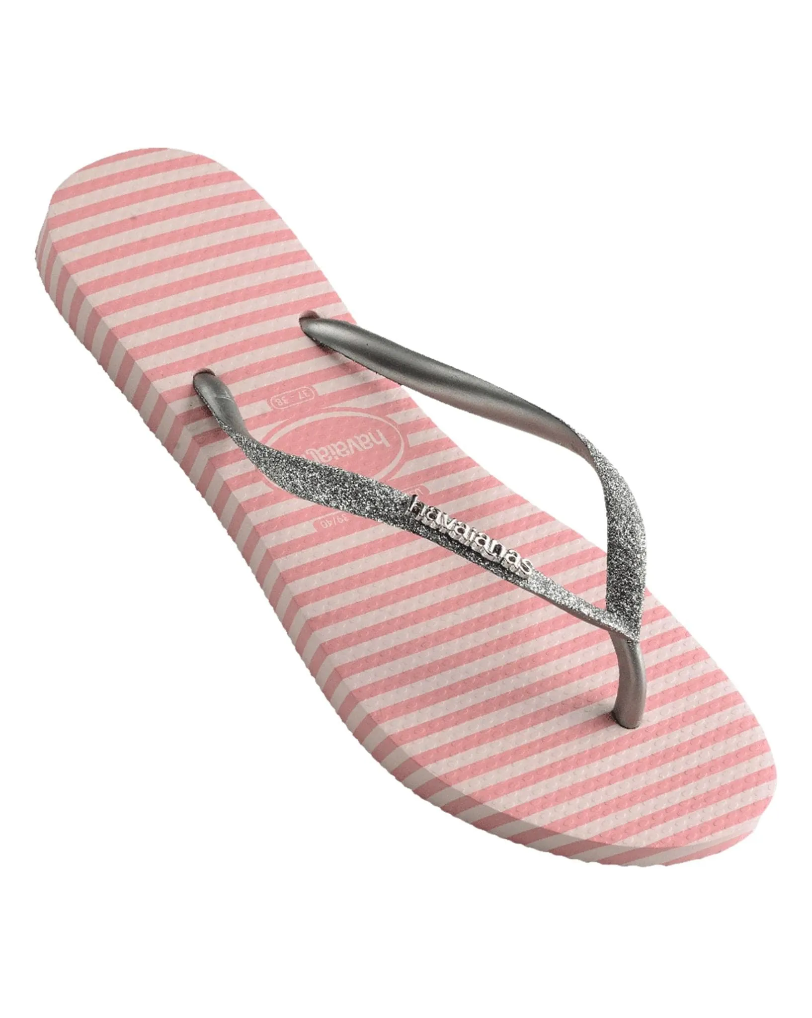 Womens Slim Glitter Stripes