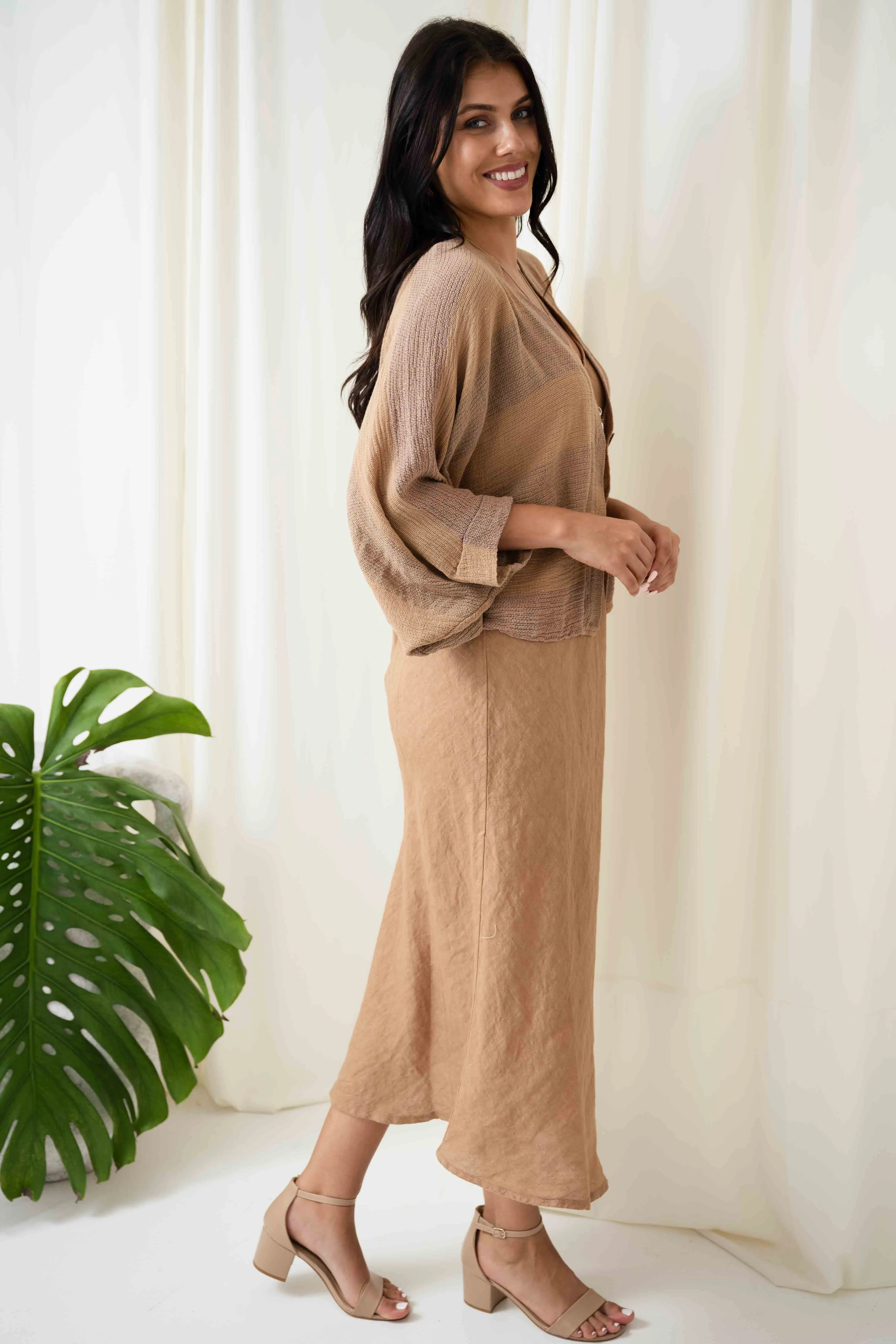 Wonder Weave Shrug | Caramello