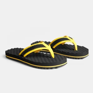 Y/OSEMITE Sport Flip Flop Kids - Black/Yellow