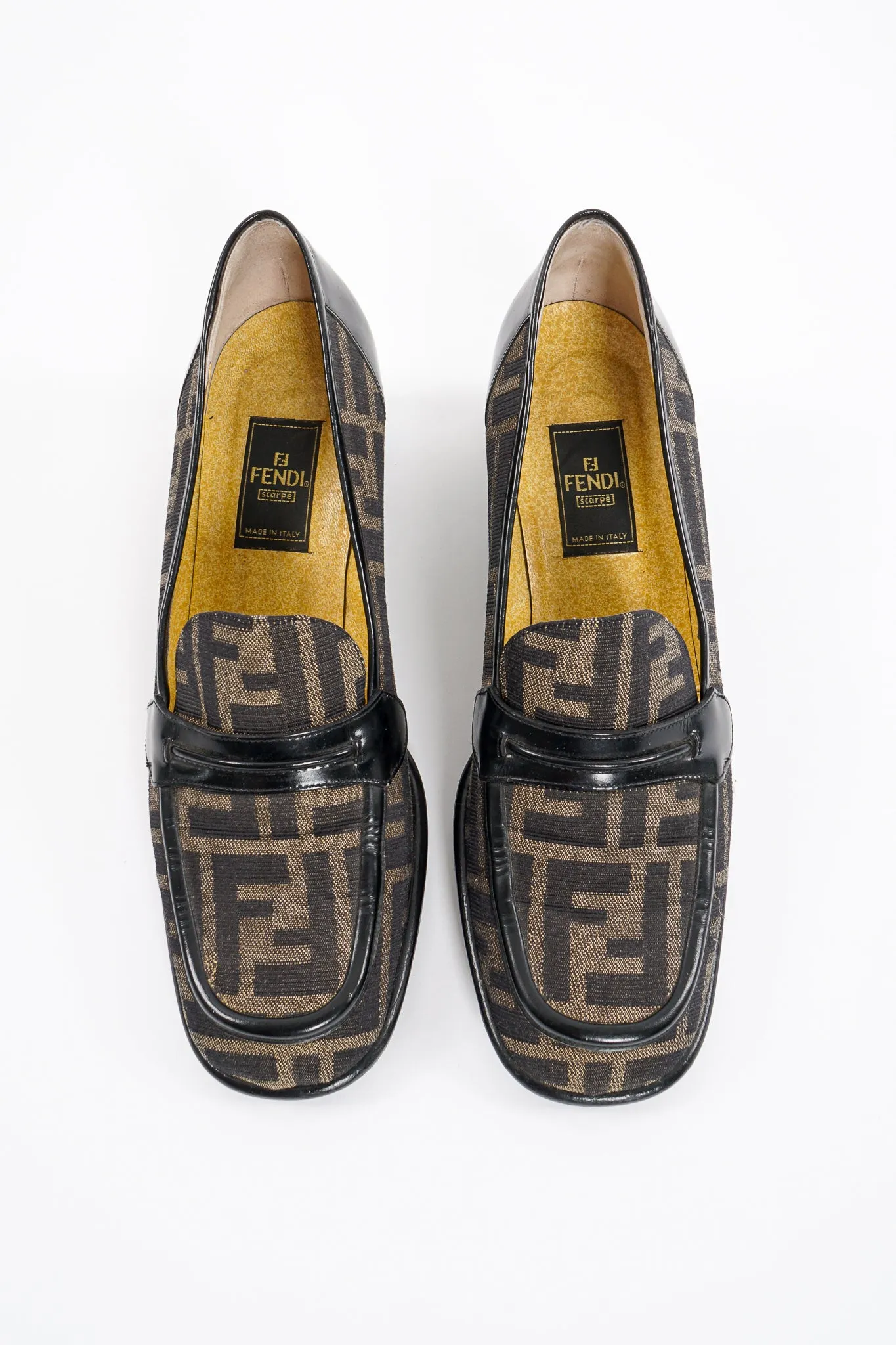 Zucca Monogram Loafers