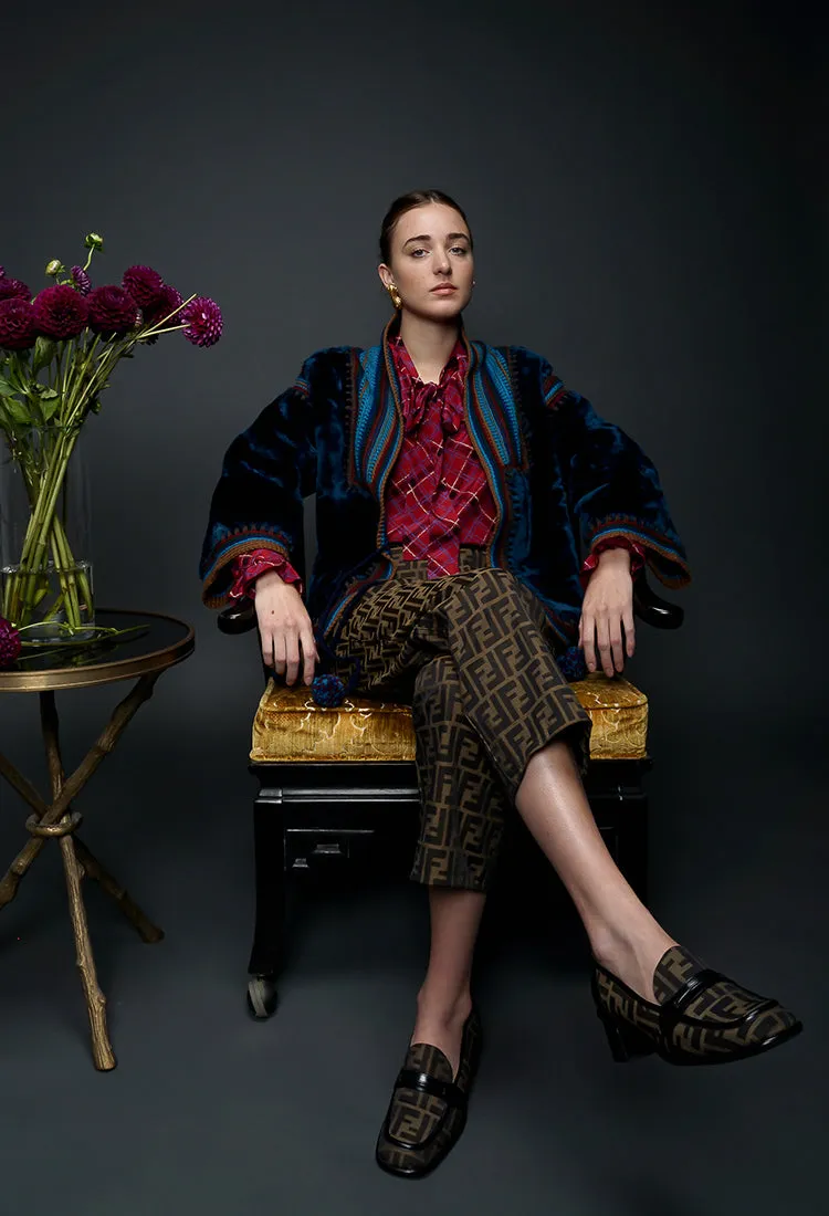 Zucca Monogram Loafers