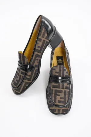 Zucca Monogram Loafers