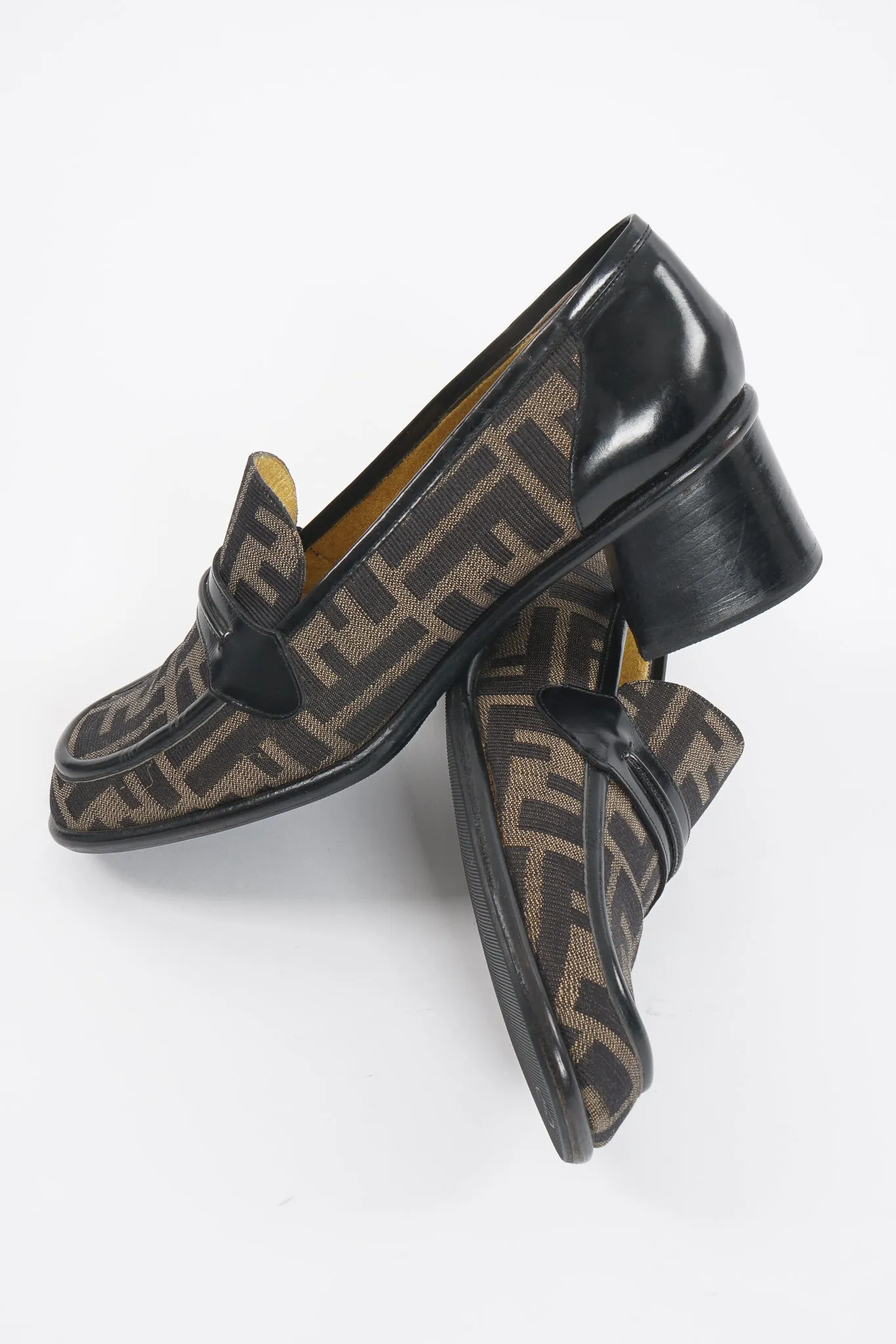 Zucca Monogram Loafers